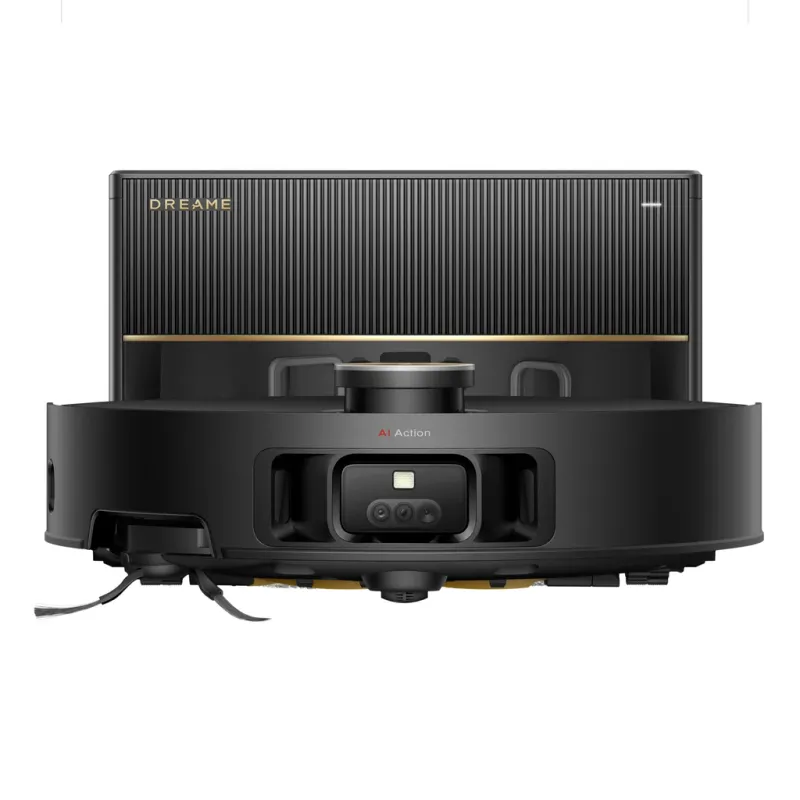 Dreame X50 Master – vue de face avec la station